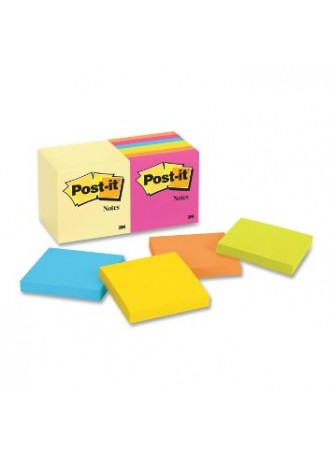 Post-it R330-14-4B Pop-up Cape Town Value Pack, 3" x 3", Pack of 18